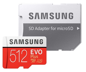 Samsung microSDXC EVO Plus 512GB (MB-MC512GA/ECO)