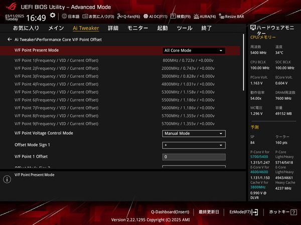 ASUS ROG STRIX Z890-I GAMING WIFI_BIOS_OC_13 (2)