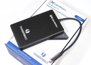 Cable Matters 480GB External Thunderbolt 3 SSD