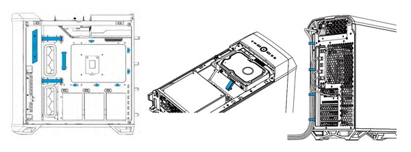 Fractal Design Torrent Compact_cable-management