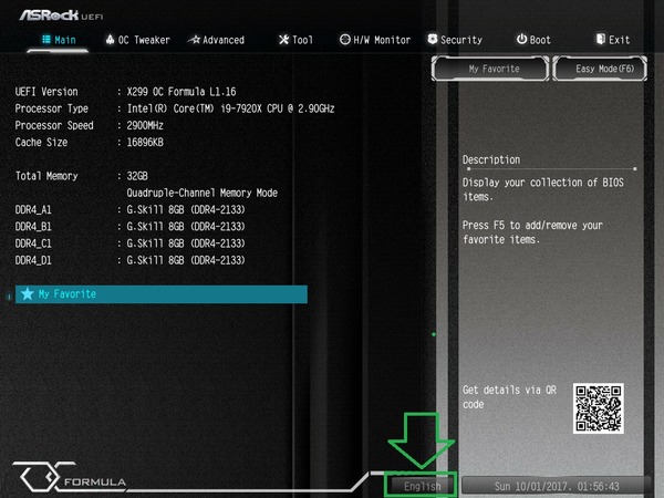 ASRock X299 OC Formula_BIOS_1