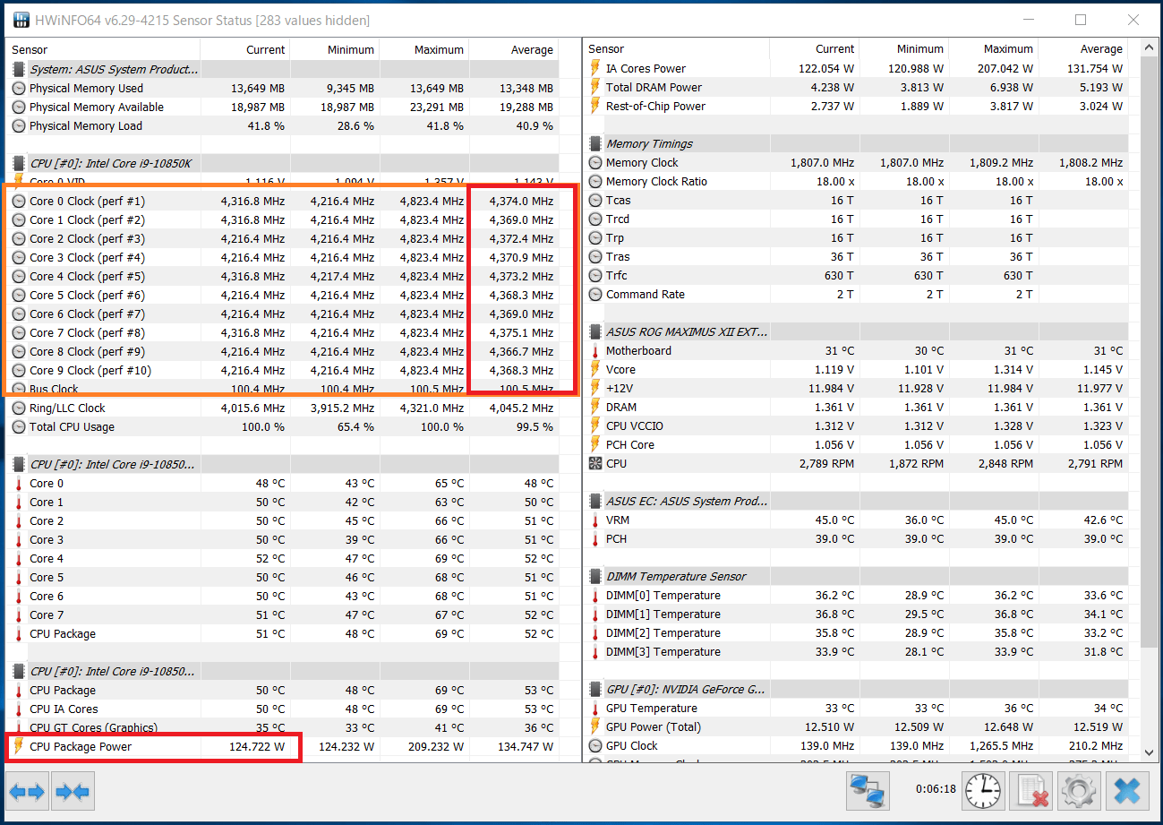 Intel Core i9 10850K_Boost-Clock_multi_PL1