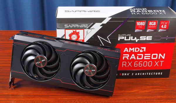 SAPPHIRE PULSE Radeon RX 6600 XT OC」をレビュー。高静音な定番