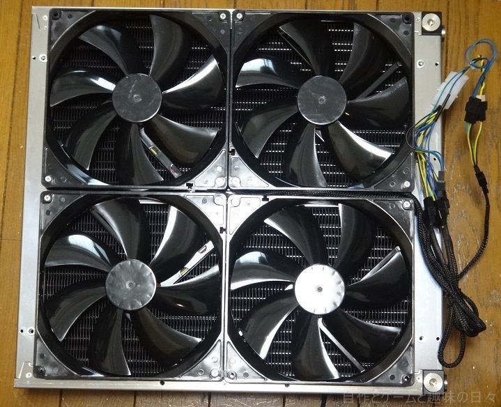Watercool MO-RA3 360 PRO Stainless Steel レビュー : 自作とゲームと