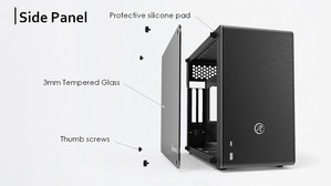 RAIJINTEK OPHION EVO_glass panel