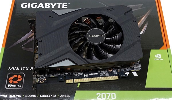 GIGABYTE GeForce RTX 2070 MINI ITX 8G