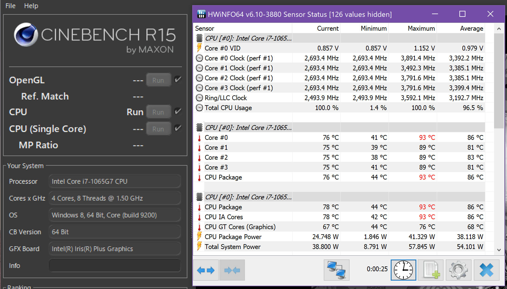 Surface Pro 7_clock_PL1-25W