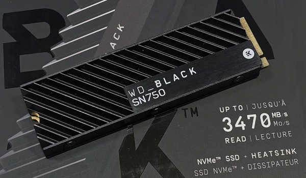 WD Black SN750 NVMe SSD 1TB HS