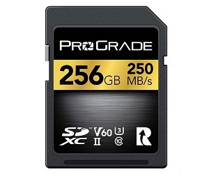 ProGrade Digital SDXC UHS-II GOLD 250R 256GB