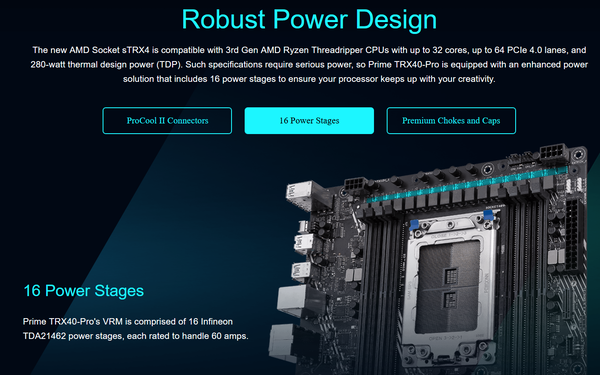 ASUS Prime TRX40-Pro_VRM
