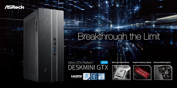 ASRock DeskMini GTXRX Series Z370