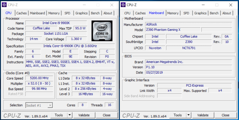 ASRock Z390 Phantom Gaming X_OC Test_1