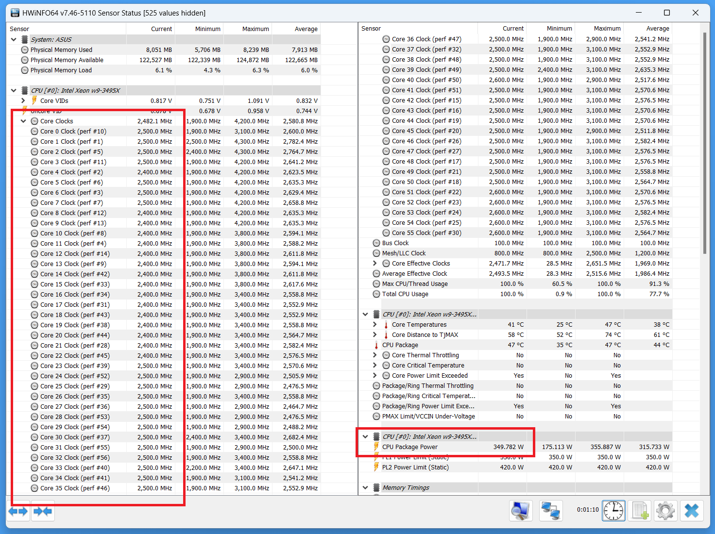 Intel Xeon w9-3495X_Boost-Clock_Multi