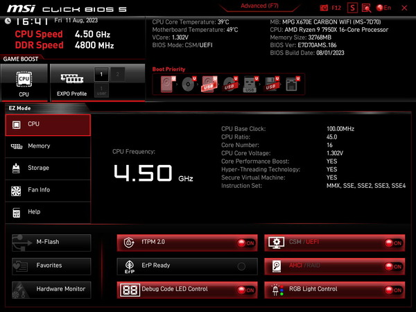 MSI MPG X670E CARBON WIFI_BIOS_1