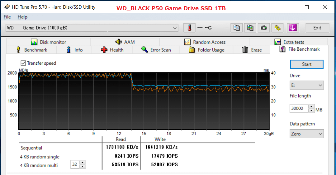 WD_BLACK P50 Game Drive SSD 1TB_HDT