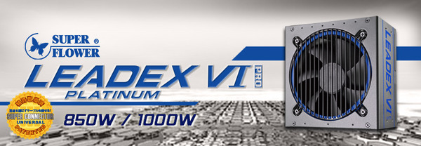 Super Flower LEADEX VI PLATINUM PRO_top