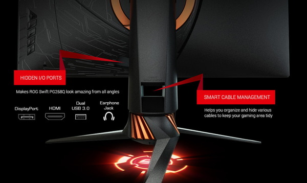 ASUS ROG SWIFT PG258Q_video