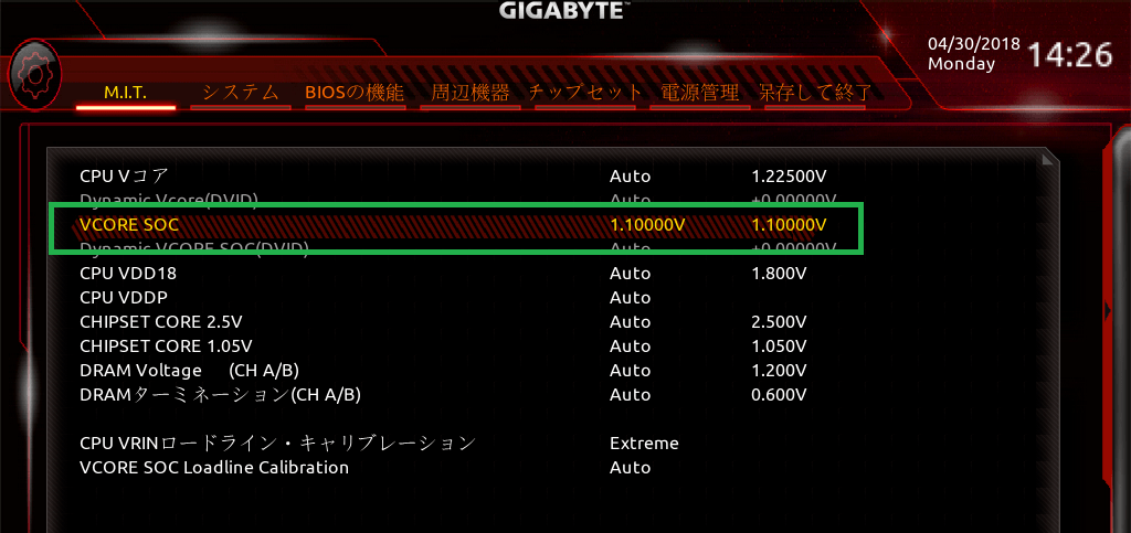 GIGABYTE X470 AORUS GAMING 7 WIFI_BIOS_OC_20