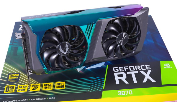 ZOTAC GAMING GEFORCE RTX-3070 新品未使用！