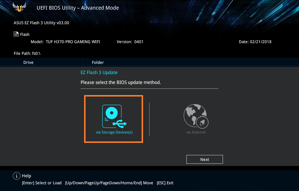 ASUS TUF H370-PRO GAMING (WI-FI)_BIOS_8