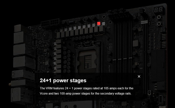 ASUS ROG MAXIMUS Z690 EXTREME_VRM