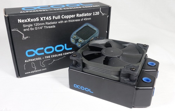 Alphacool NexXxoS XT45 Full Copper 120mm ラジエーター