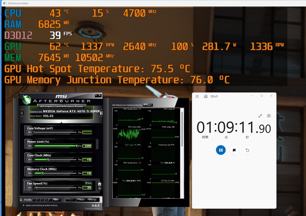 Palit GeForce RTX 4070 Ti SUPER JetStream OC_Stress_IC