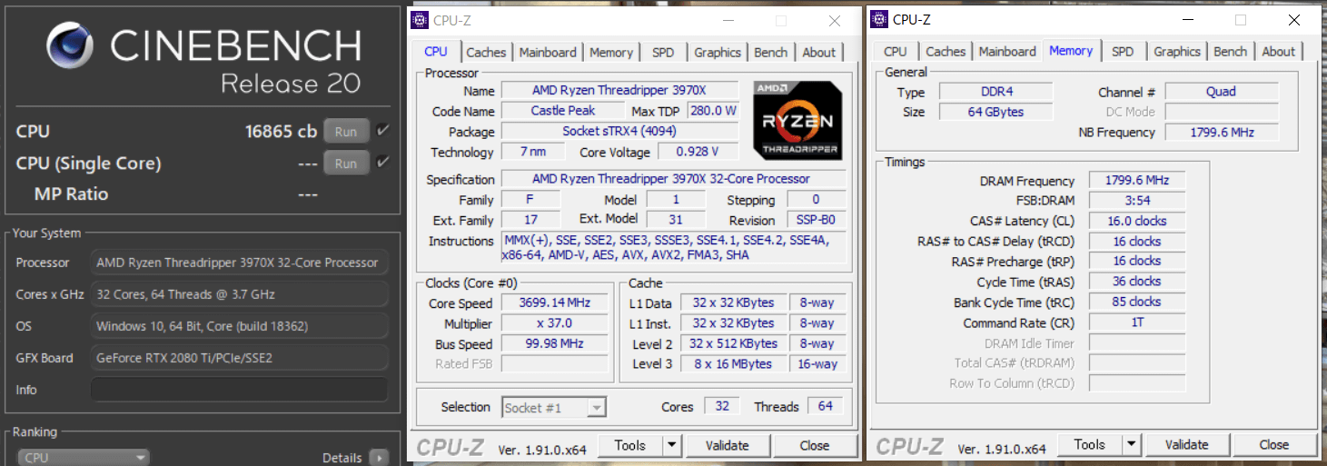 AMD Ryzen Threadripper 3970X_cinebench-R20