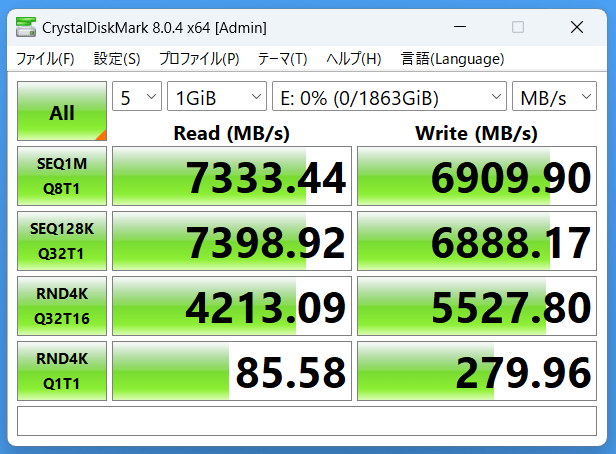 Kingston FURY Renegade SSD 2TB ヒートシンクモデル