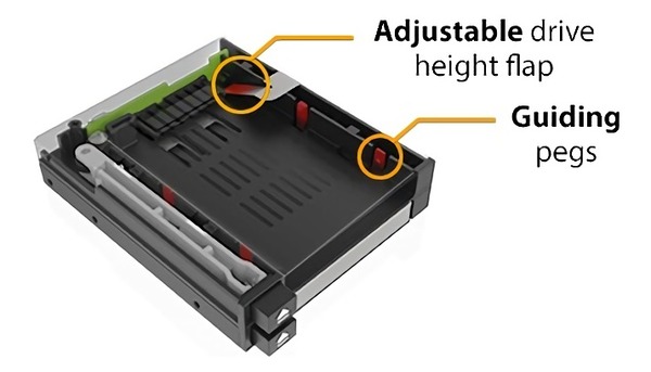 ICY DOCK flexiDOCK MB522SP-B_internal