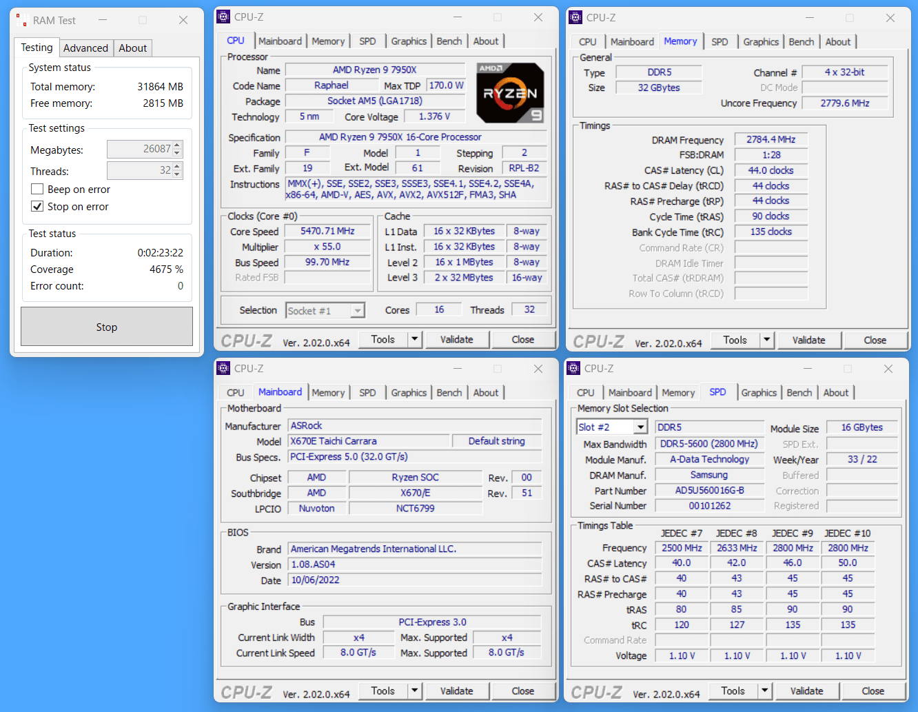 ADATA AD5U560016G-DT_7950X(ASR)_5600_RT