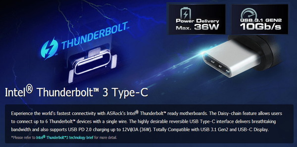 ASRock Z390 Phantom Gaming-ITXac_Thunderbolt3