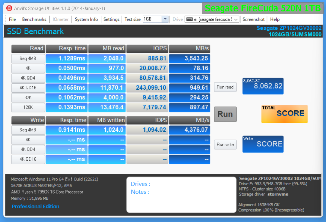 Seagate FireCuda 520N 1TB_Anvil