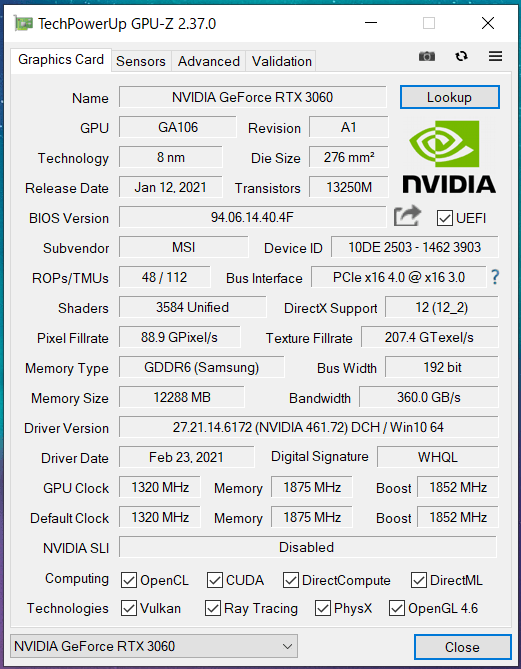 MSI GeForce RTX 3060 GAMING X TRIO 12G_GPU-Z (1)