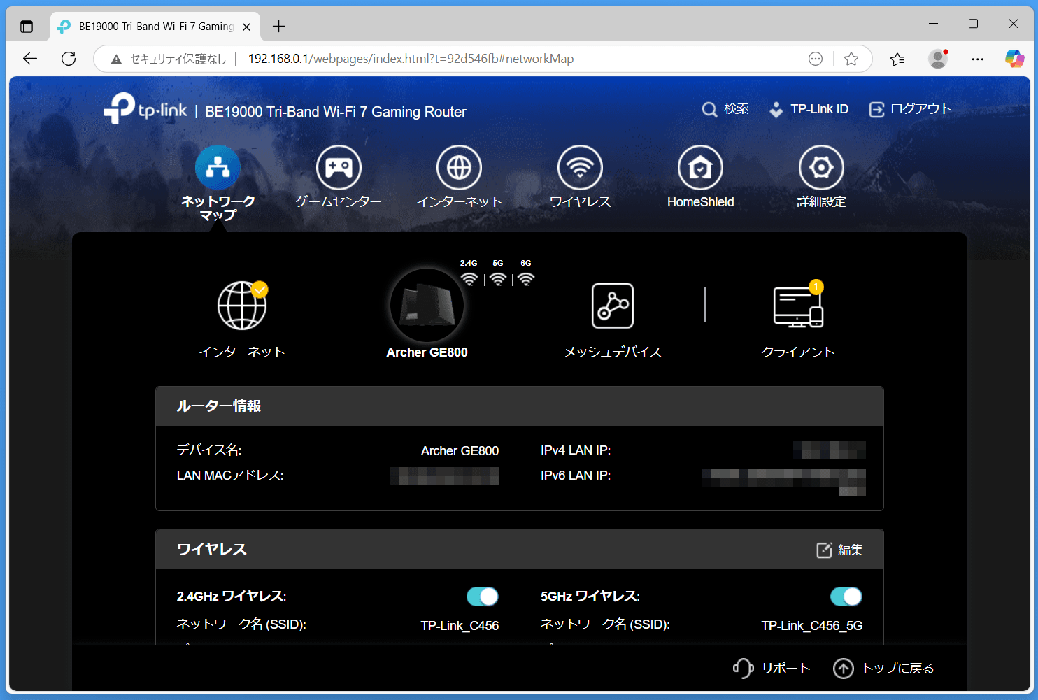 TP-Link Archer GE800_settings_3_network-map (1)