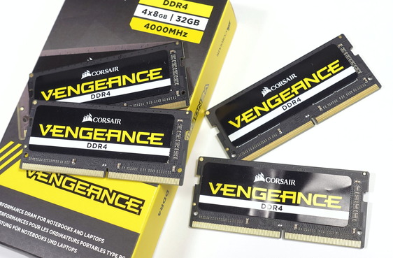 Corsair Vengeance  SODIMM CMSX32GX4M4X4000C19