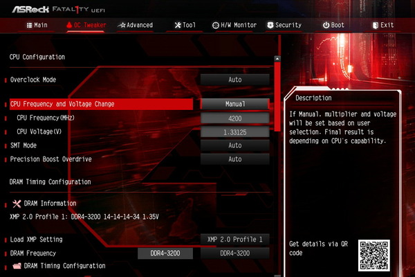 AMD Ryzen Threadripper 2950X_manual OC_BIOS