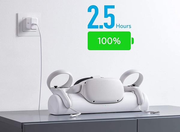 Anker Charging Dock for Oculus Quest 2_charge