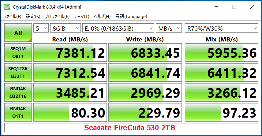 Seagate FireCuda 530 2TB_CDM8_TRX40_PCIE-AIC