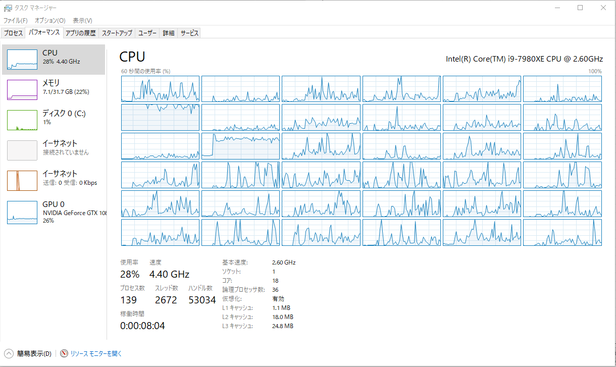 AVerMedia Live Gamer 4K_rec_usage_CPU