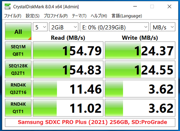 Samsung SDXC PRO Plus (2021) 256GB_CDM8_uPG