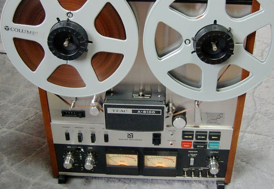 TEAC A-6100 オープンリールデッキ 通電確認済み 動作未確認