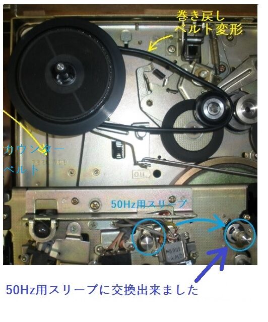RS-728U 静粛動作の1モーターデッキ : オープンリールテープデッキの