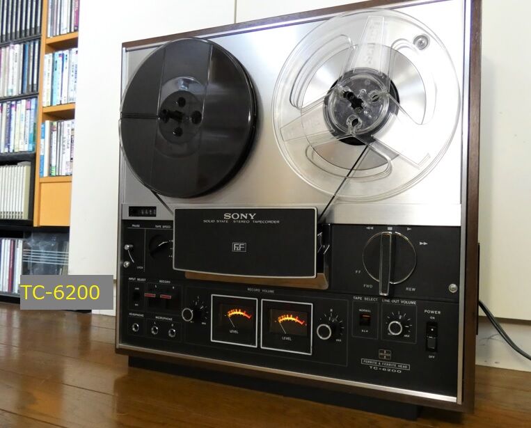 オープンデッキの修理 TC-6200 いい性能に仕上がった : オープン