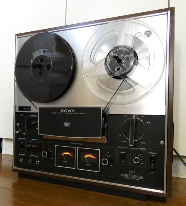 SONY TC-6200 2ヘッドデッキの整備 高性能に仕上がった : オープン