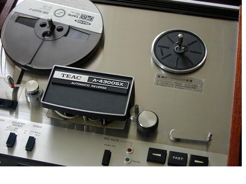 オープンデッキの修理 TEAC A-4300SX を徹底的に整備 : オープンリール