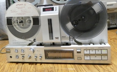 オープンデッキの修理 AKAI GX-77 難しい整備 : オープンリールテープ