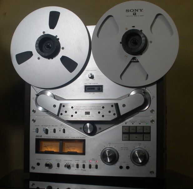 テープデッキの修理 AKAI GX-635D 完璧に蘇った : オープン テープデッキの修理 AKAI GX-635D 完璧に蘇った : オープン