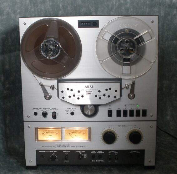 AKAI GX-266D オープンリールデッキ？ オープンデッキの修理 AKAI GX-266D : オープンリールテープデッキの
