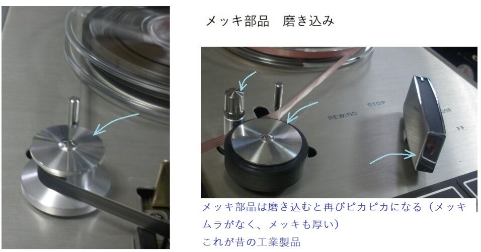 RS-728U 静粛動作の1モーターデッキ : オープンリールテープデッキの